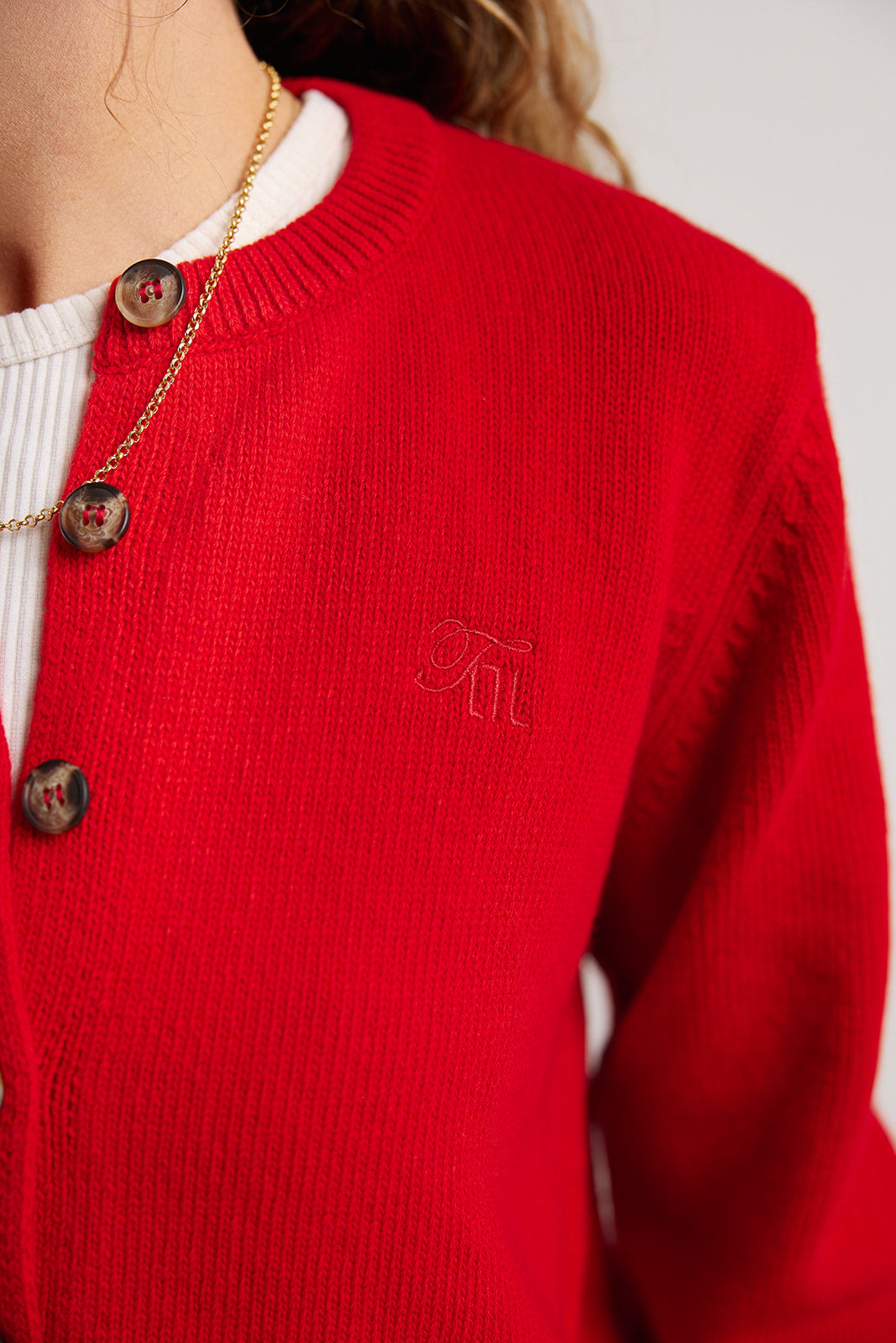 Kardigan Love Red - 3