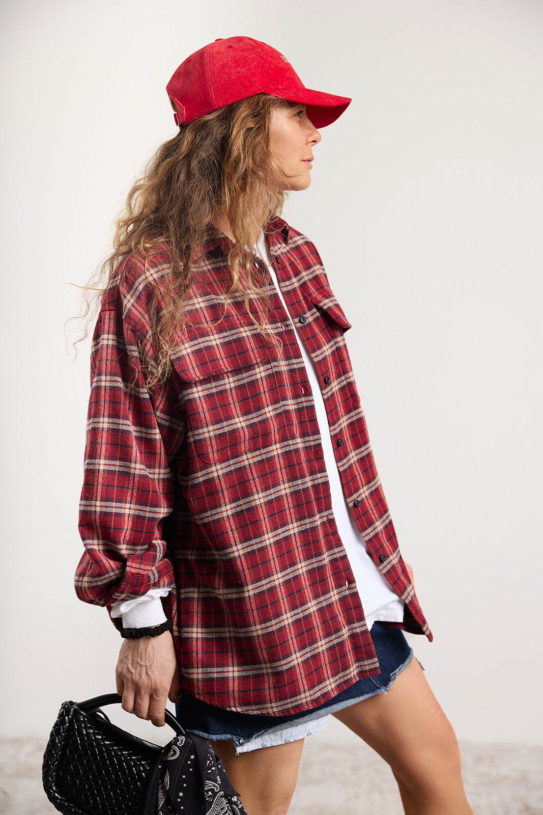 Koszula Misha Red Plaid - 9