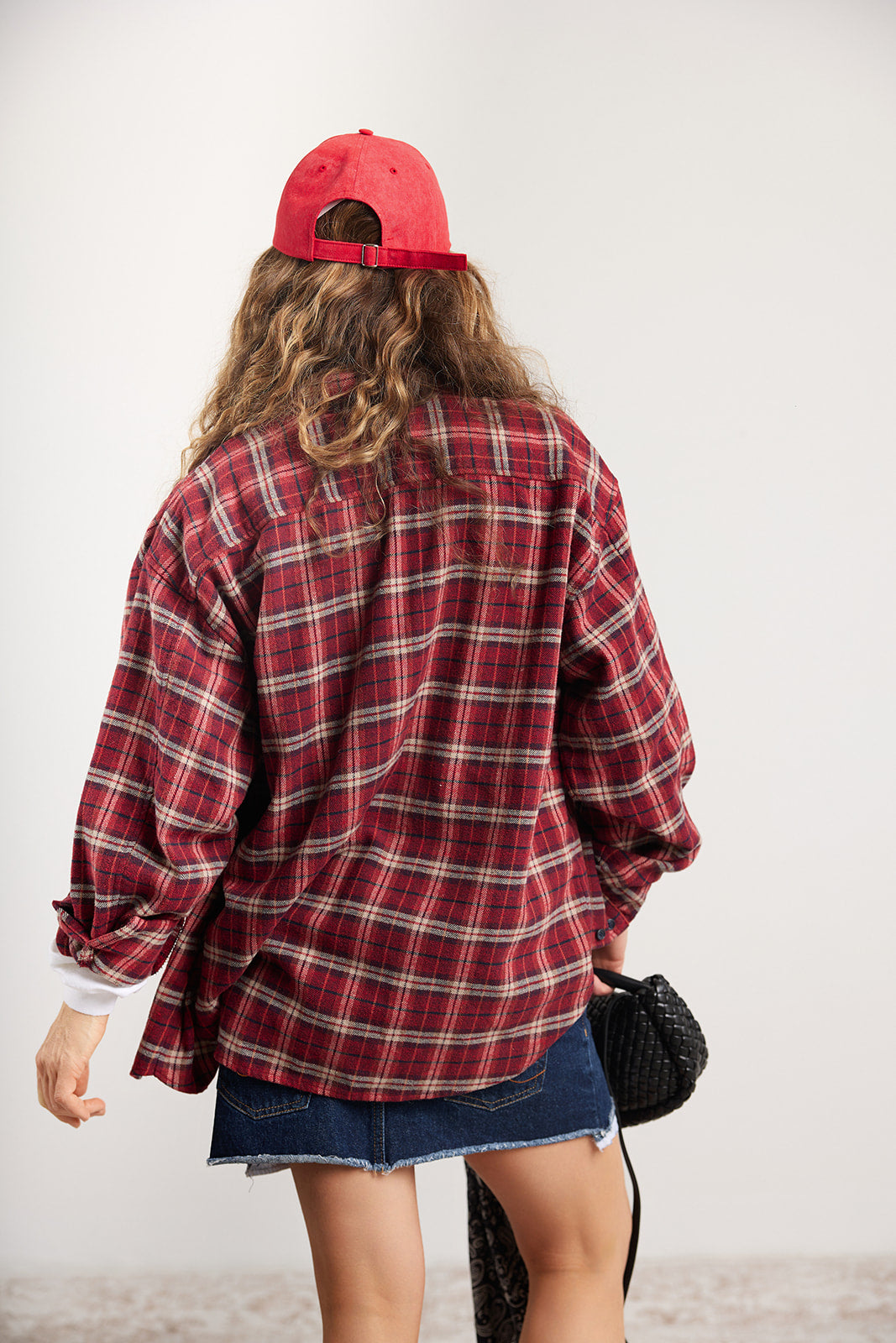 Koszula Misha Red Plaid - 8