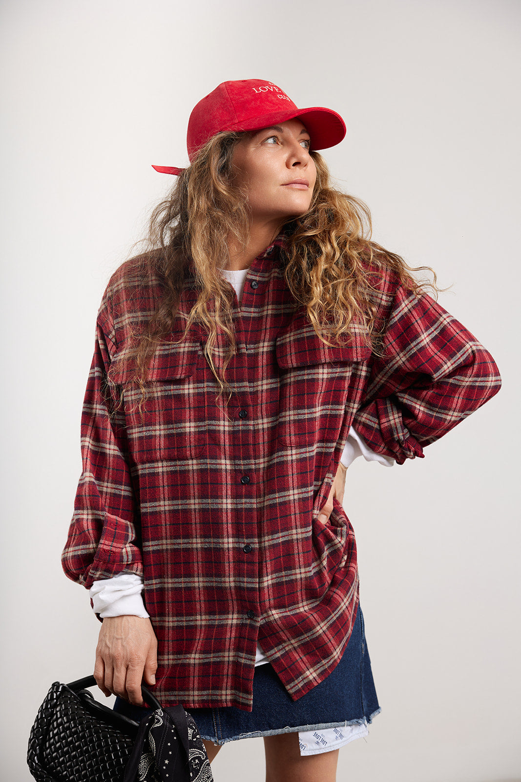 Koszula Misha Red Plaid
