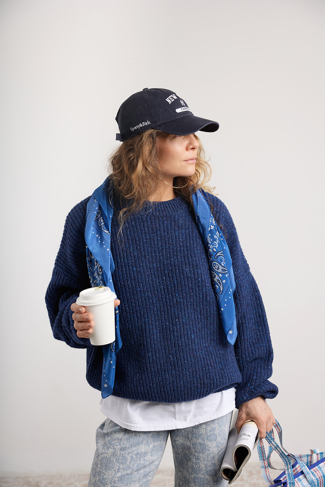 Sweter Casa Deep Blue - 11