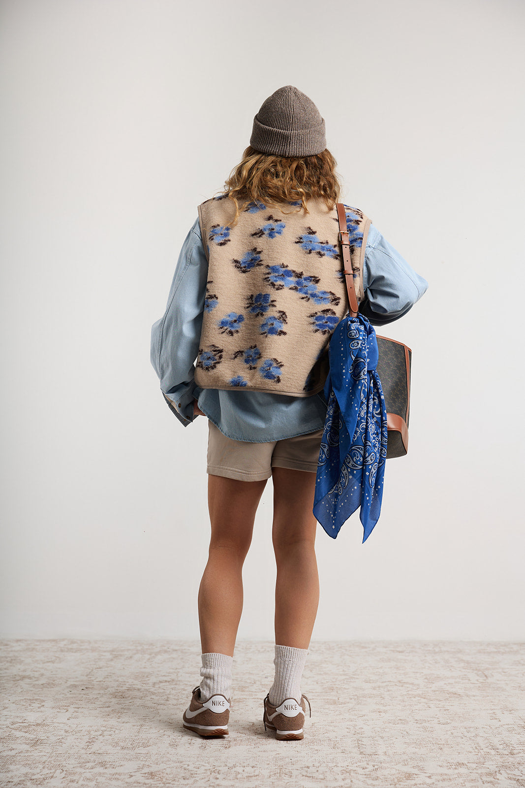 Kamizelka Terra Blue Flowers - 7