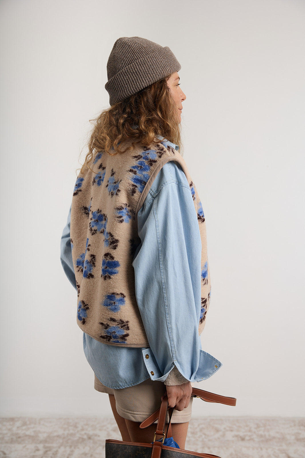 Kamizelka Terra Blue Flowers - 8