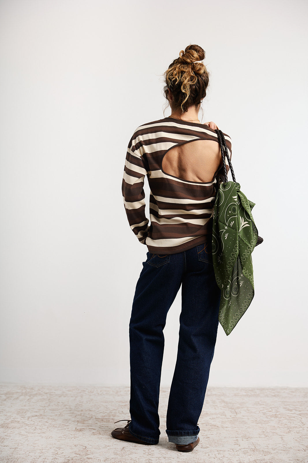 Longsleeve Silba Brown Stripes - 11