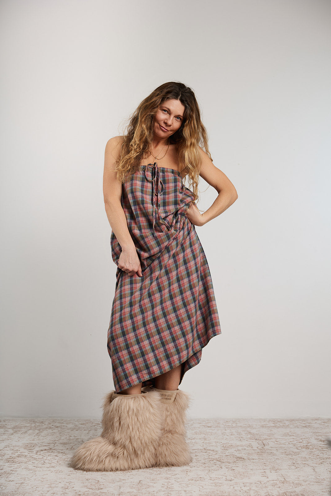 Kleid Chilla Summer Plaid x LARA - 16