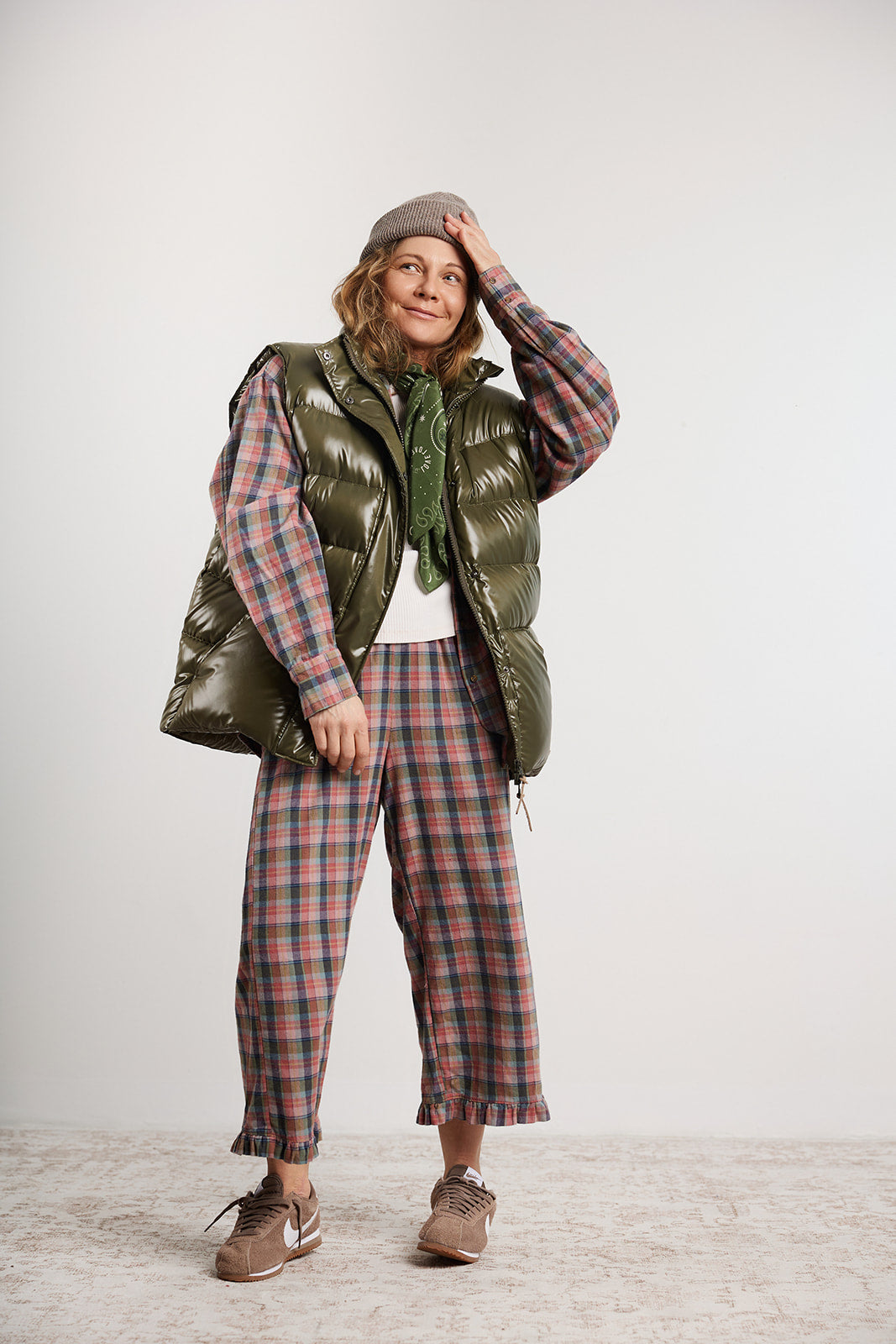 Hose Capri Summer Plaid x LARA - 10