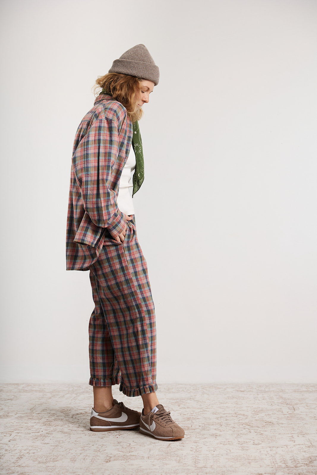 Hose Capri Summer Plaid x LARA - 15