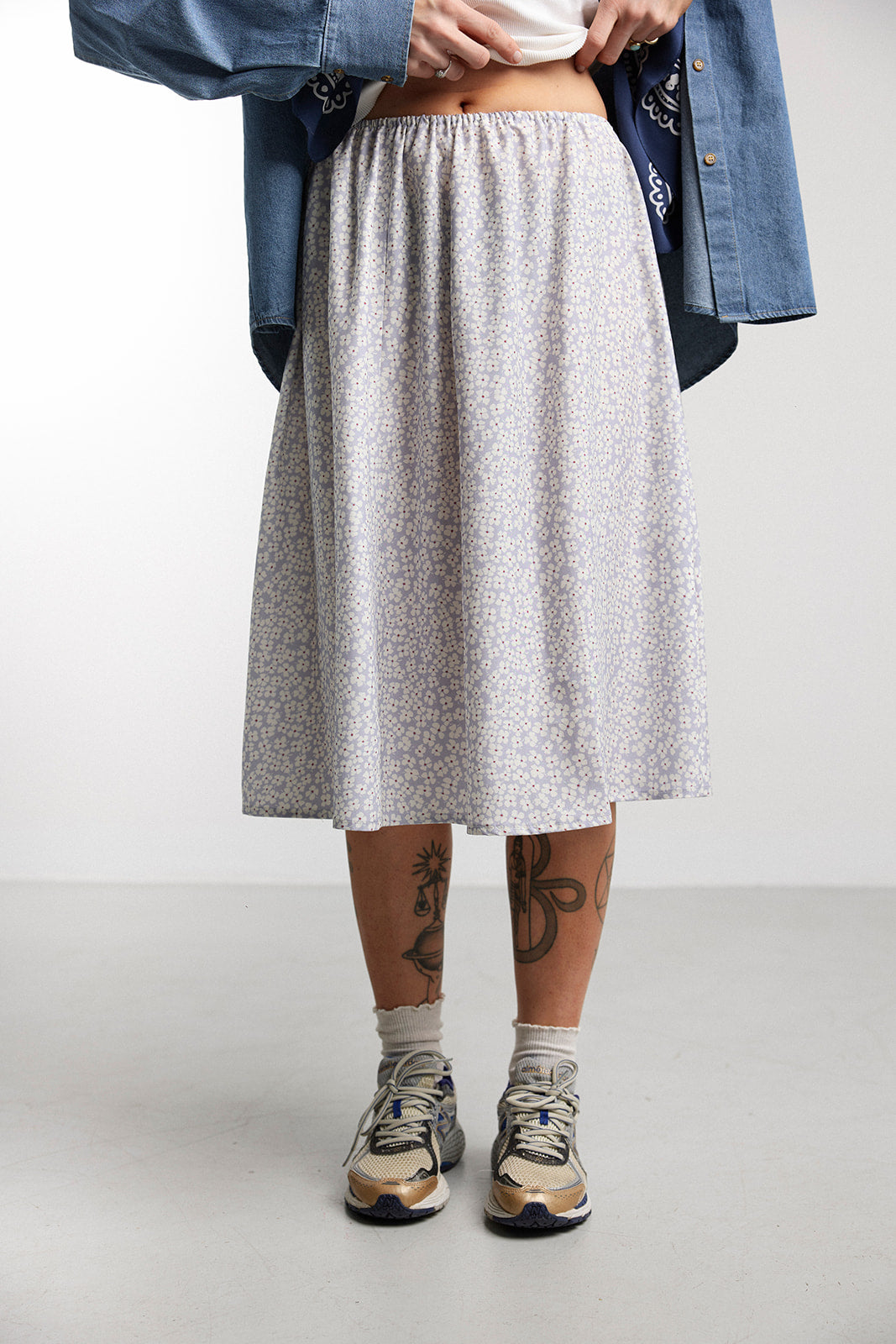 Rock LOW Petit Flowers Blue - 4
