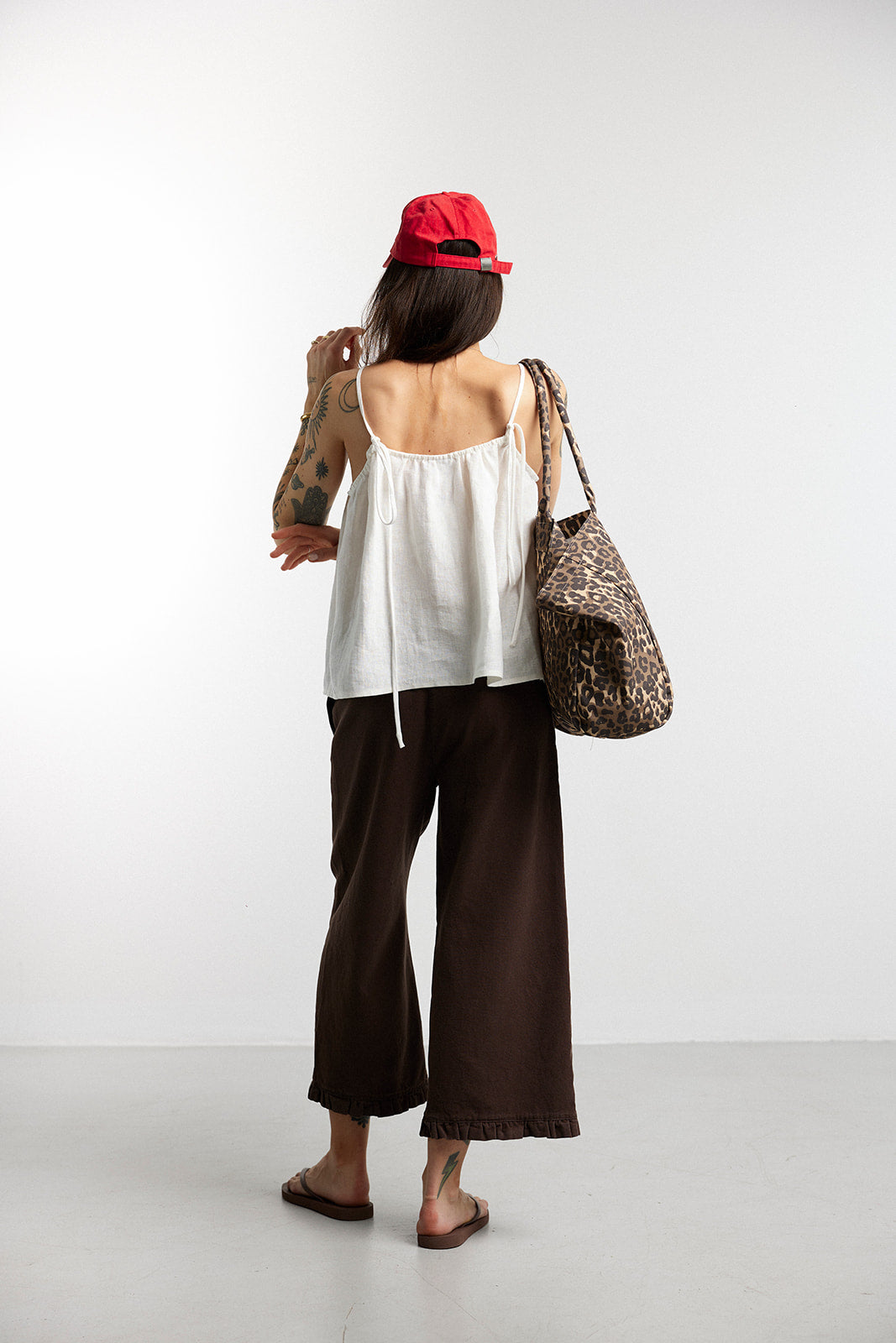 Hose Capri Street Brown - 6
