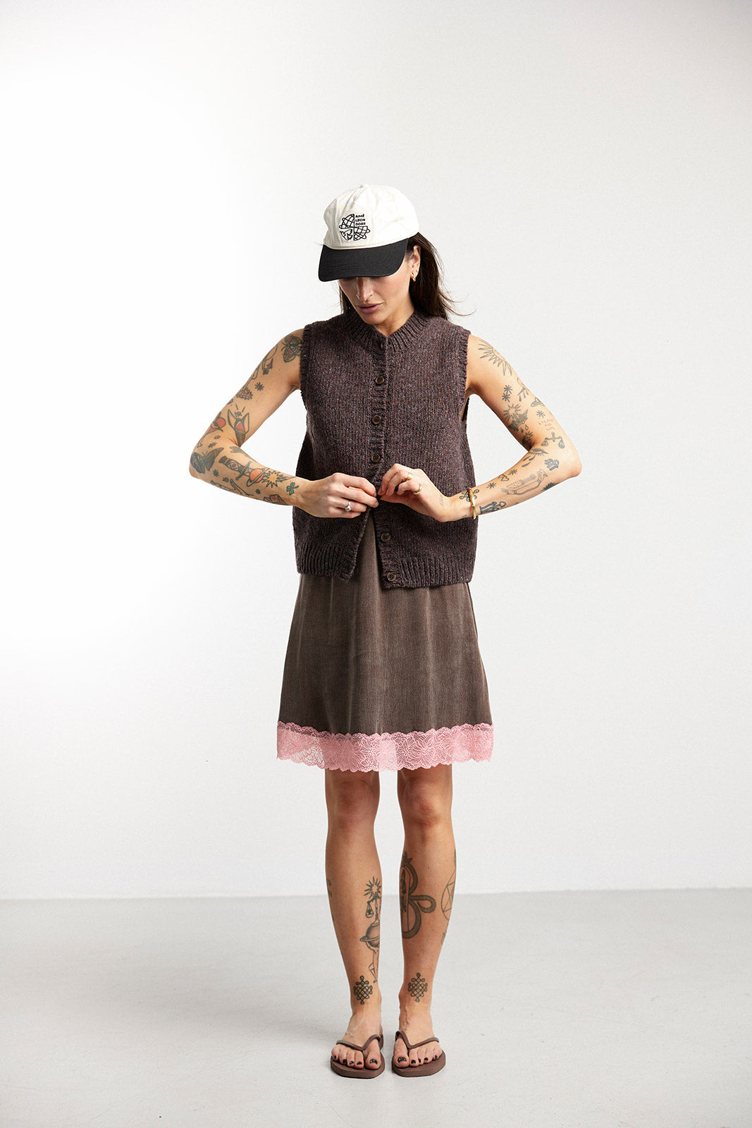 Kim Brown Dress - 4
