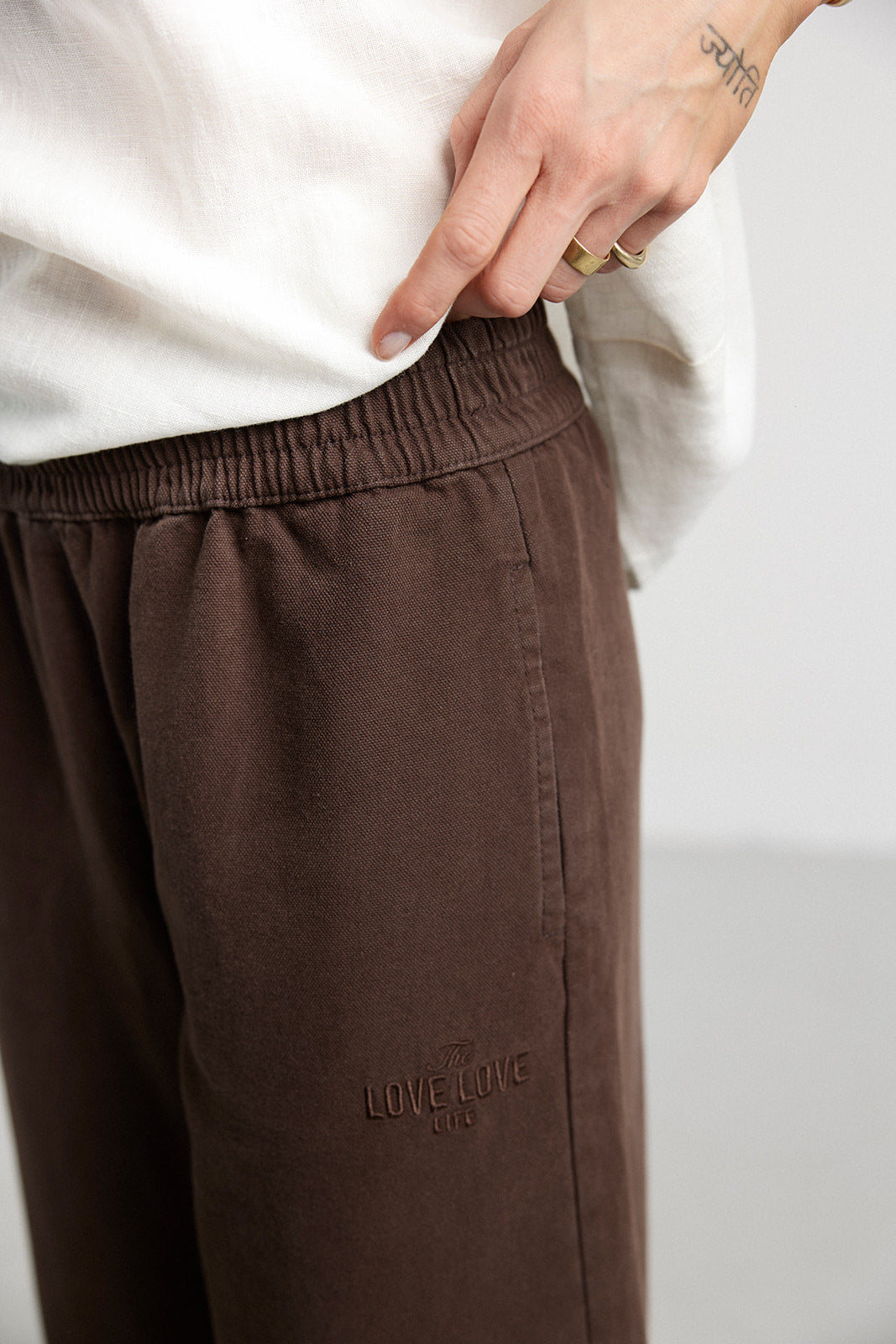 Hose Capri Street Brown - 4