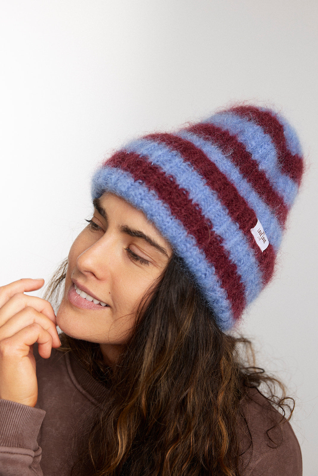 Czapka Baby Blue & Burgundy - 4