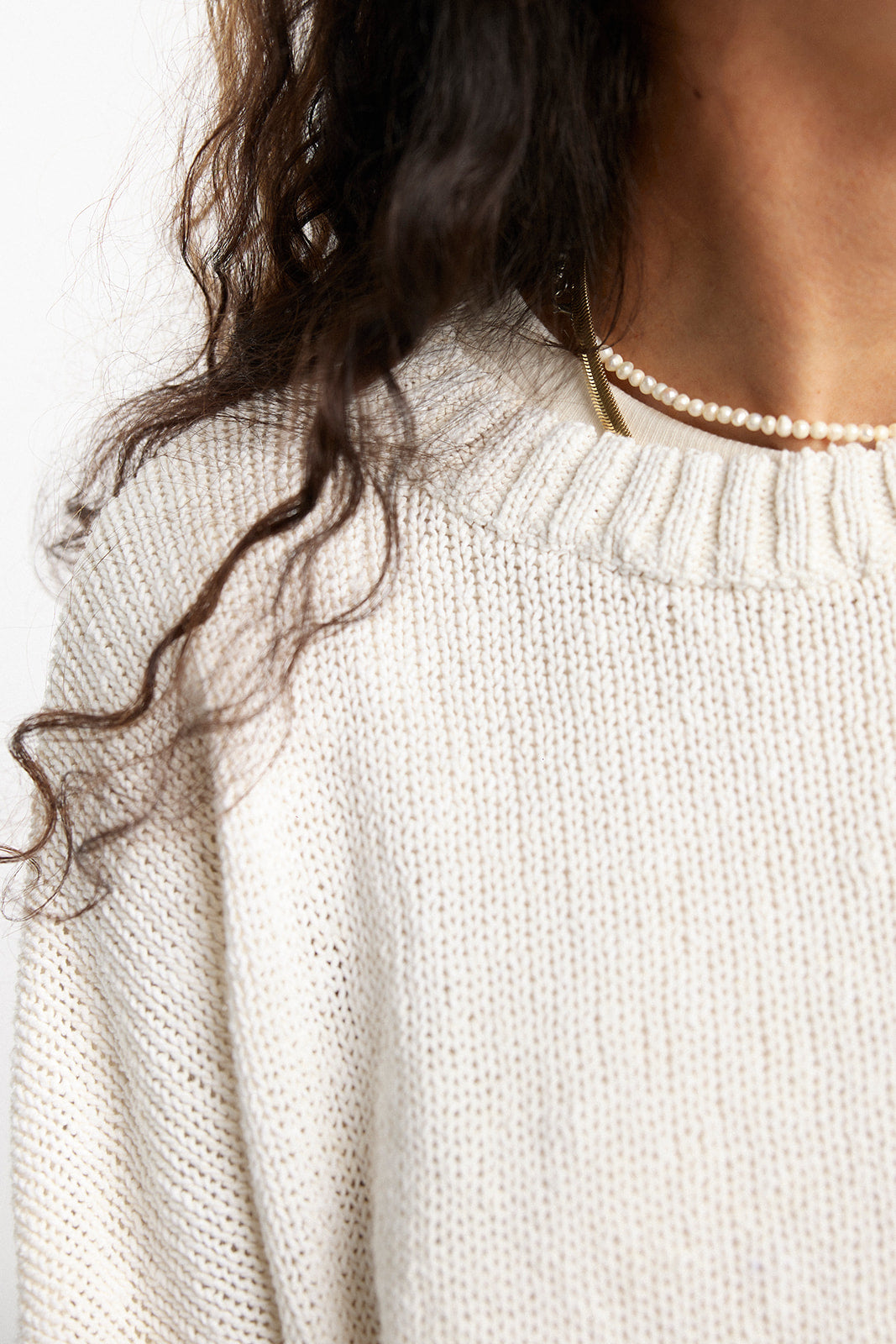 Sweter Luciano Ecru - 5