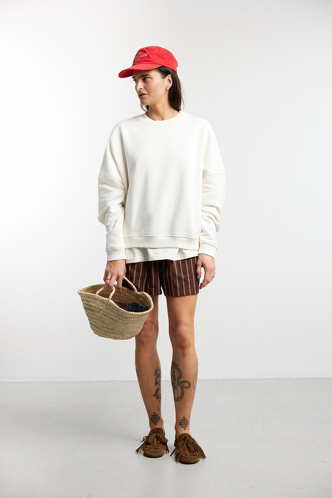 Berlin Brown Stripes Shorts - 18