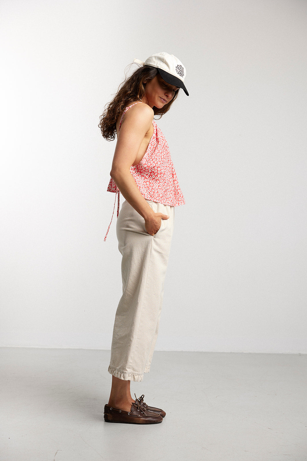Top ANY Petit Flowers Red - 4