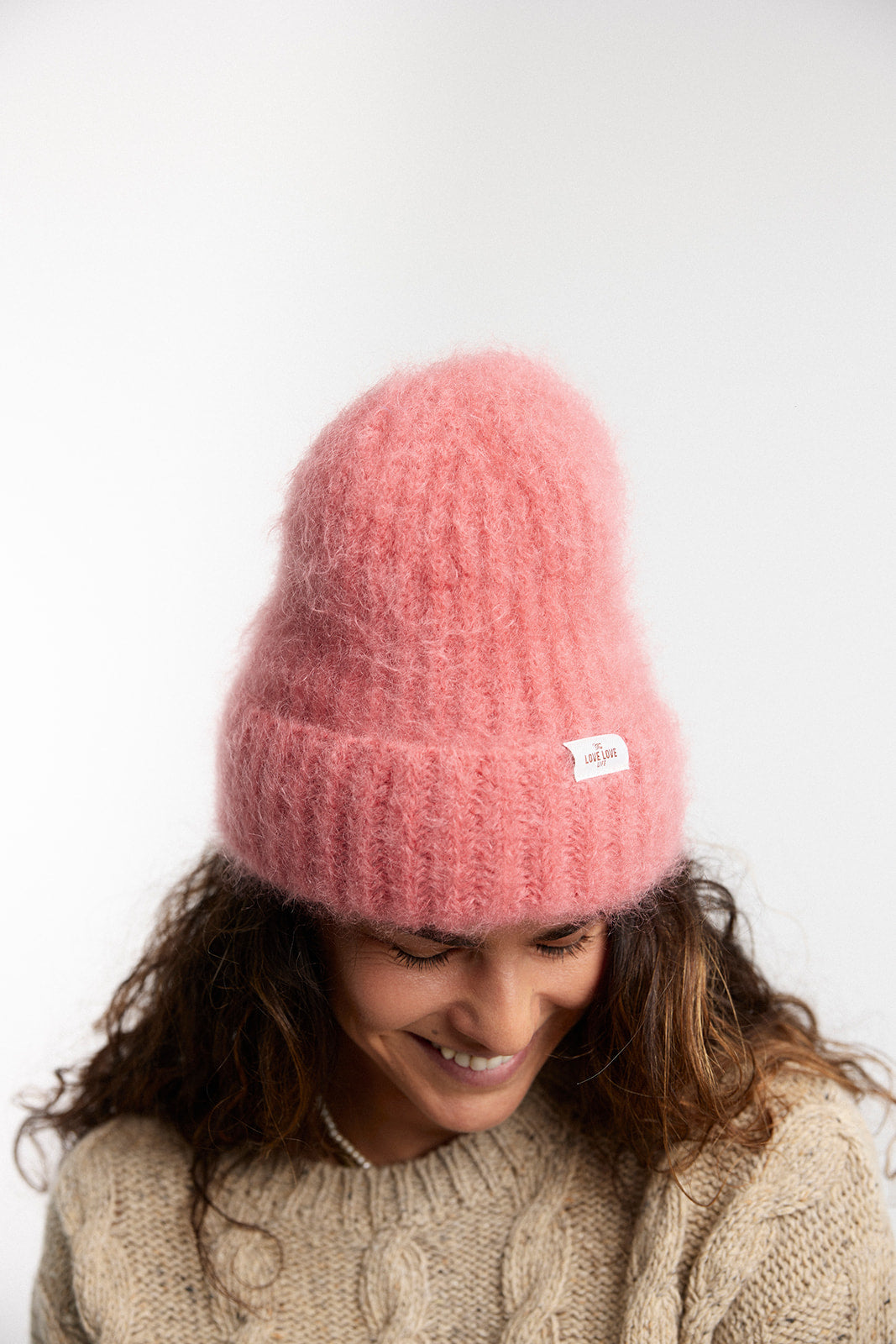 Czapka Baby Flower Pink