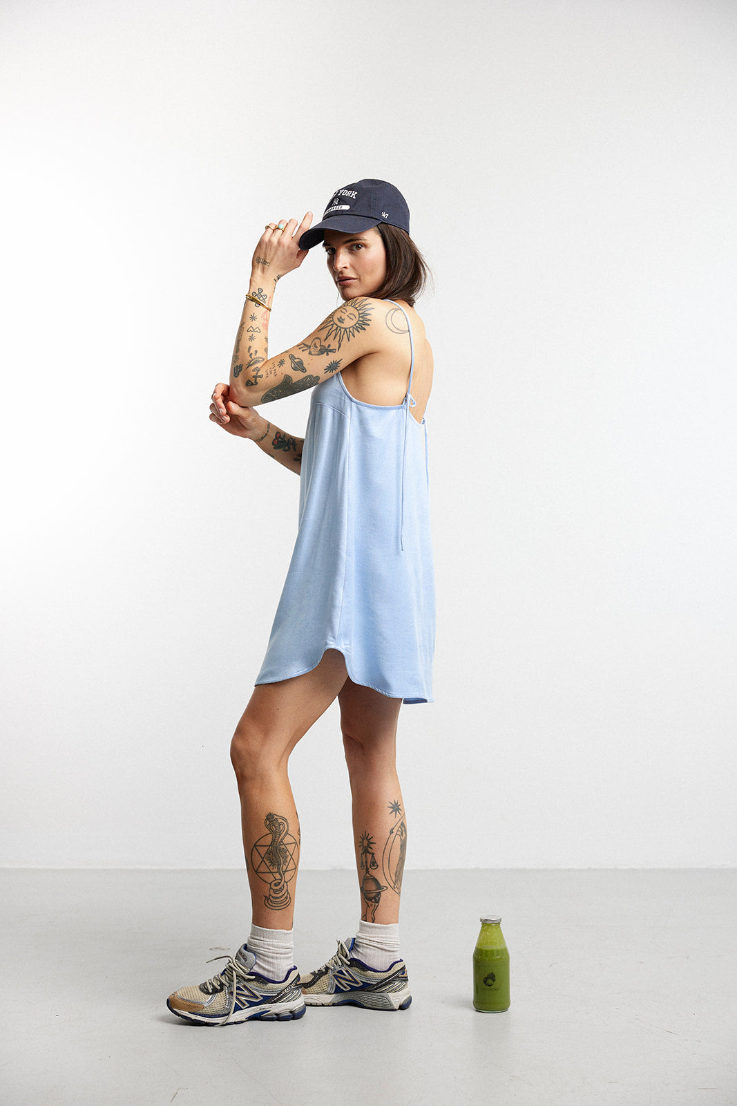 Sukienka Kendal Ice Blue - 8