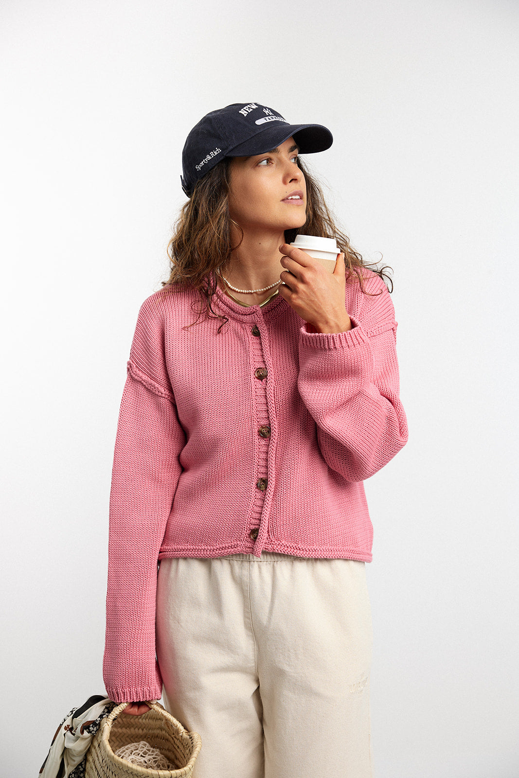 Hampton Pink Cardigan - 22