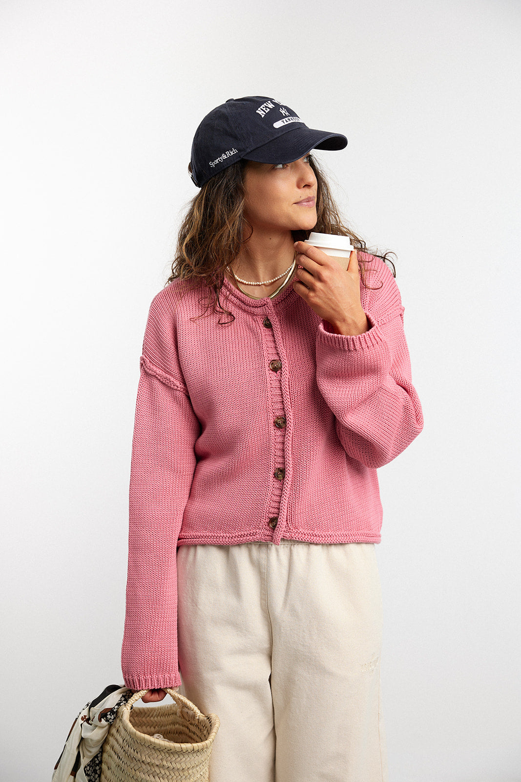 Hampton Pink Cardigan - 24