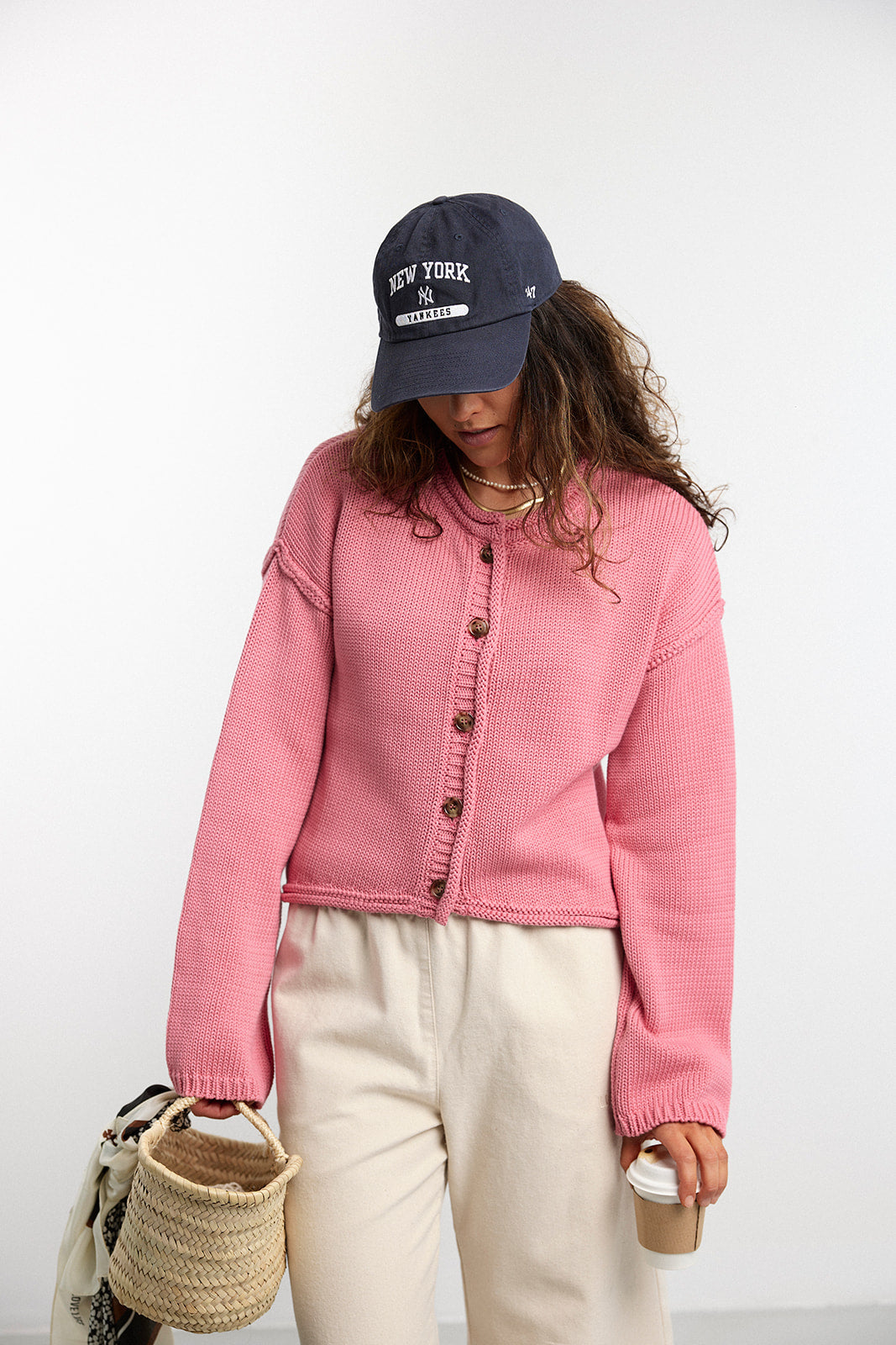 Hampton Pink Cardigan - 25
