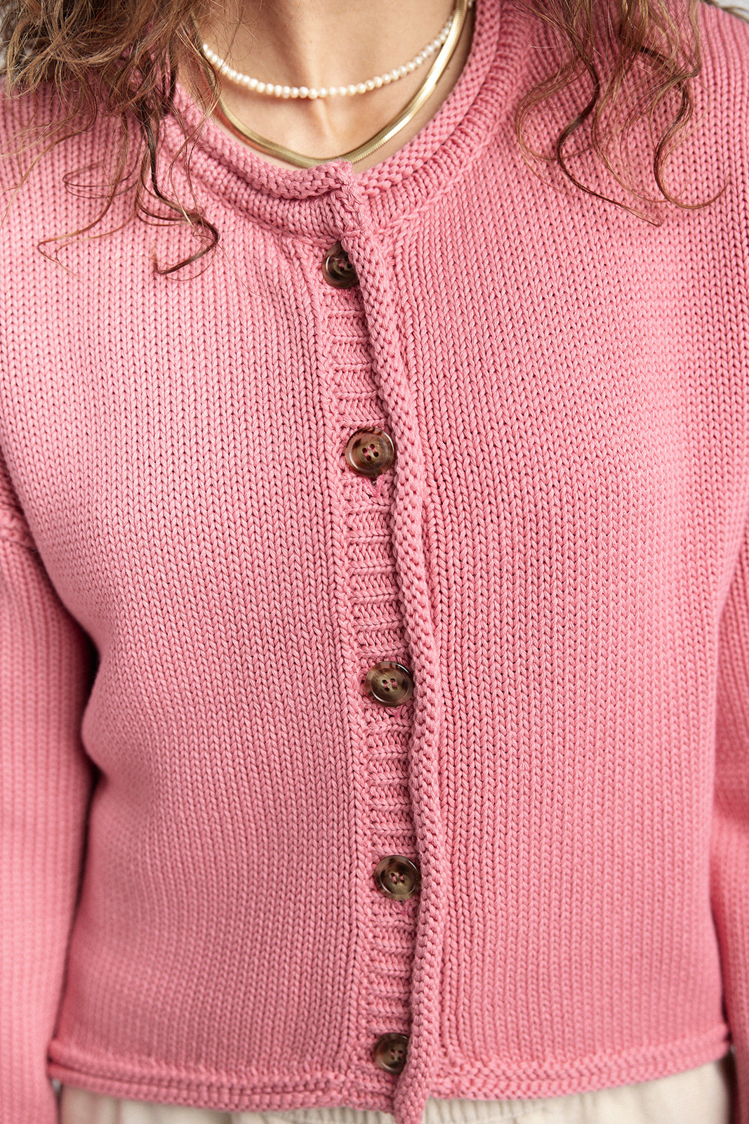 Hampton Pink Cardigan - 11