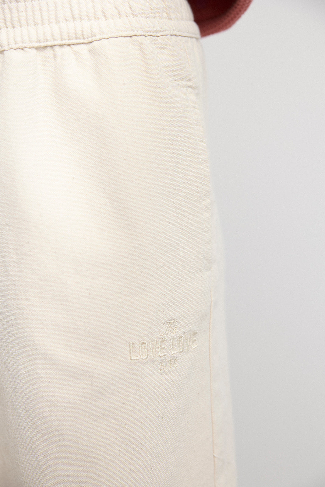 Spodnie Capri Street Cream - 11