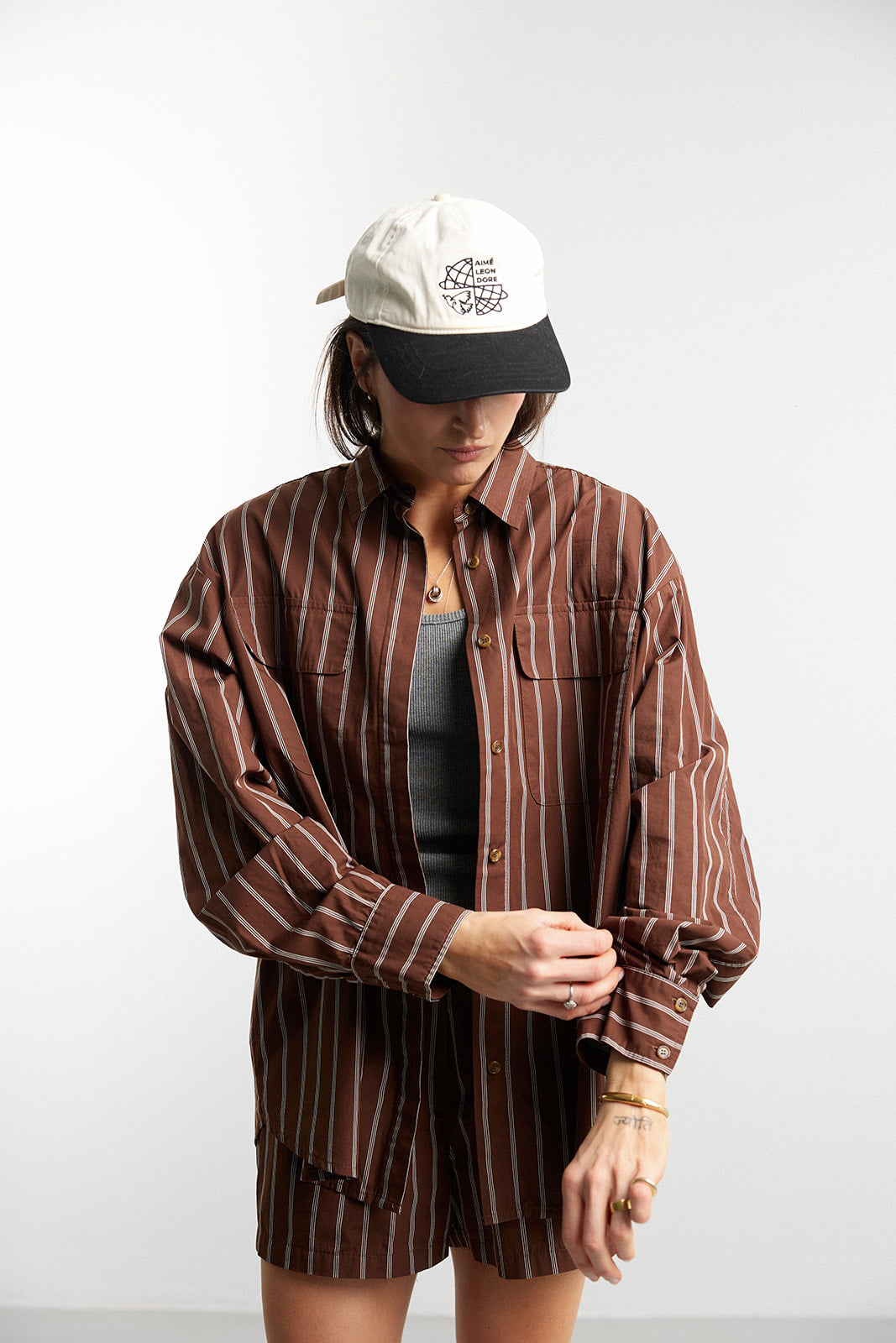 Koszula Viborg Brown Stripes - 10