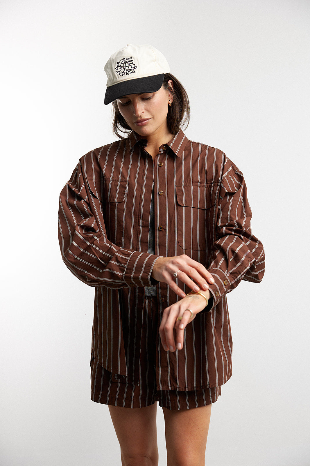 Koszula Viborg Brown Stripes - 13