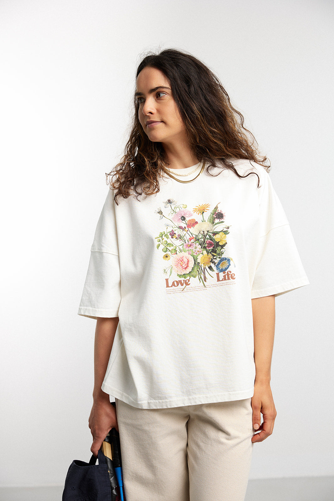 T-shirt West Ecru Bouquet - 8