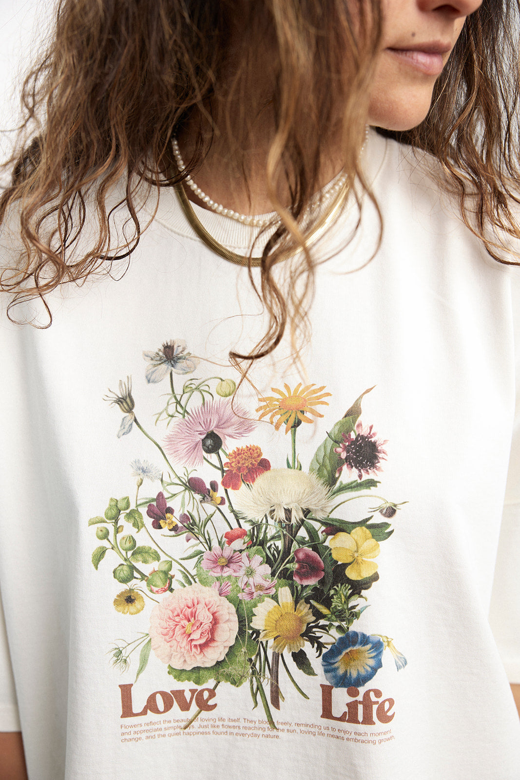 T-shirt West Ecru Bouquet - 9