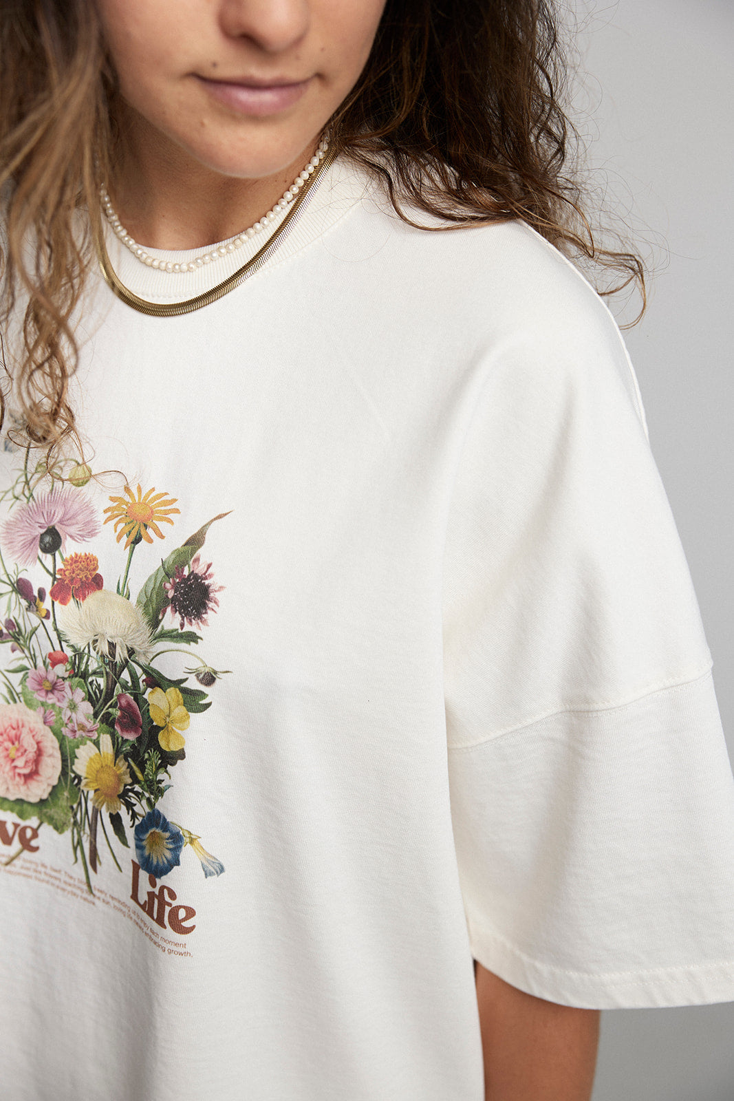 T-shirt West Ecru Bouquet - 10