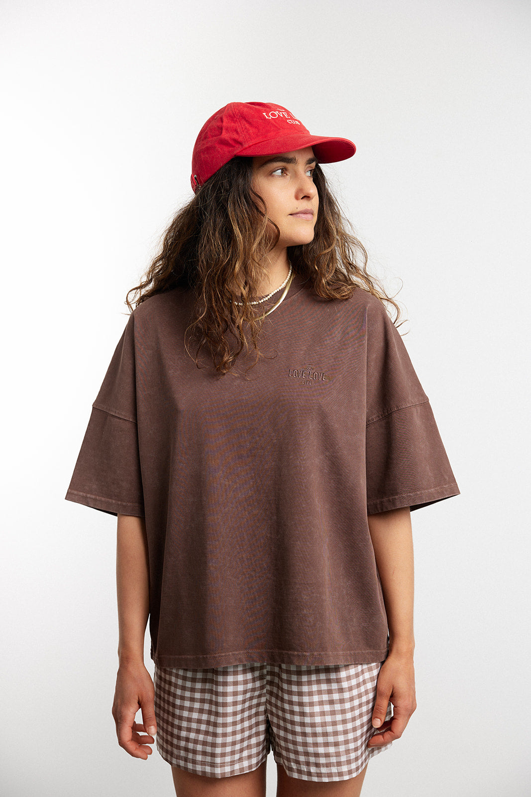 T-shirt West Brown Chocolate