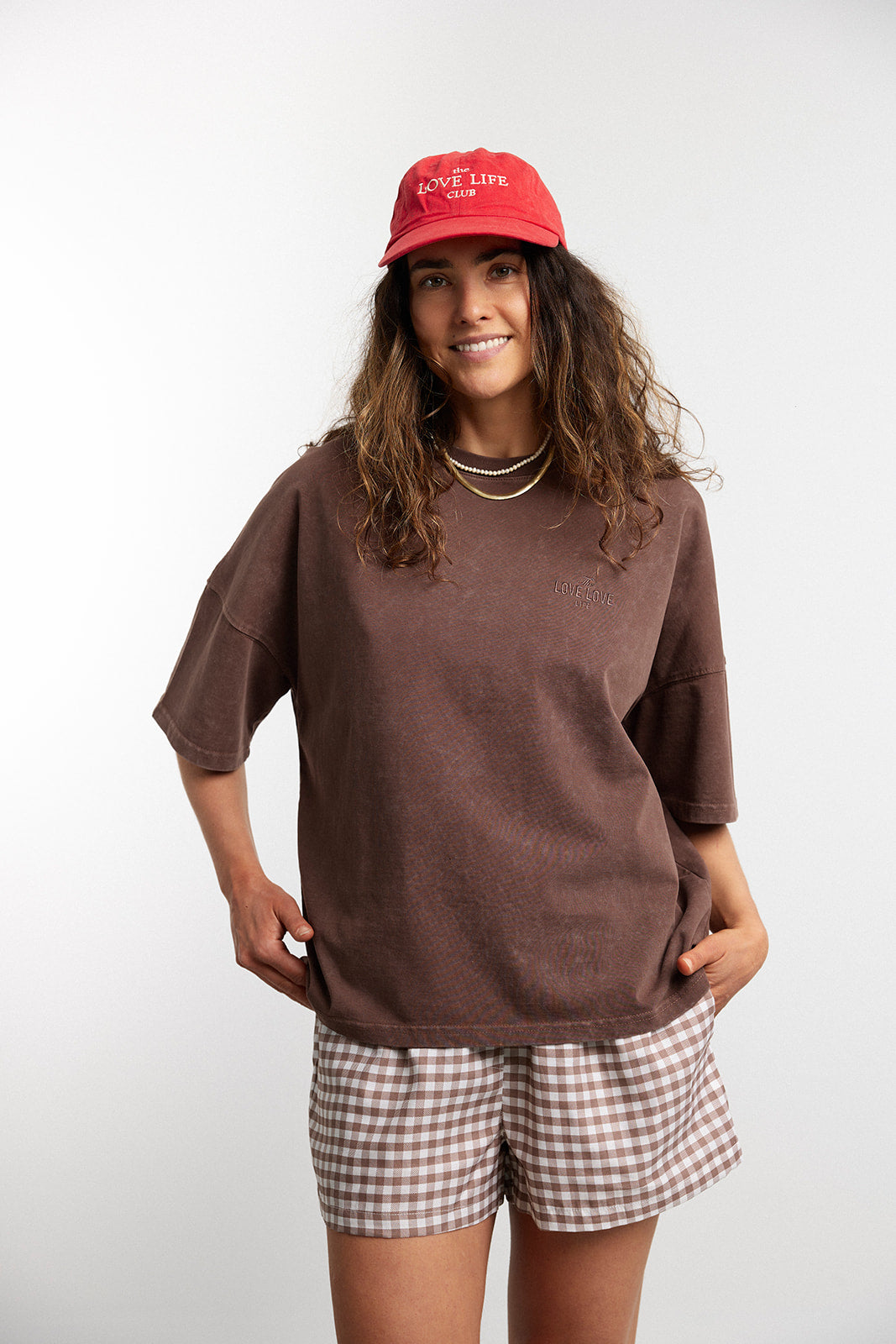 Berlin Brown Plaid Shorts - 10
