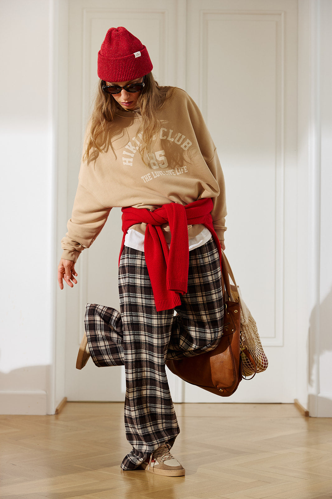 Hose Fall Brown Plaid - 11