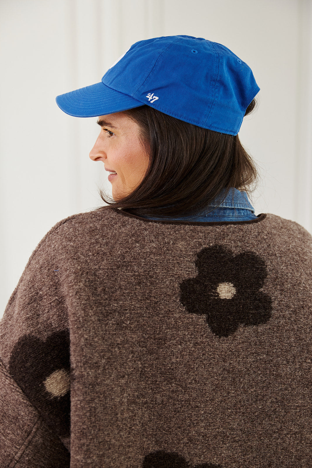 Kurtka Adana Brown Flowers - 3