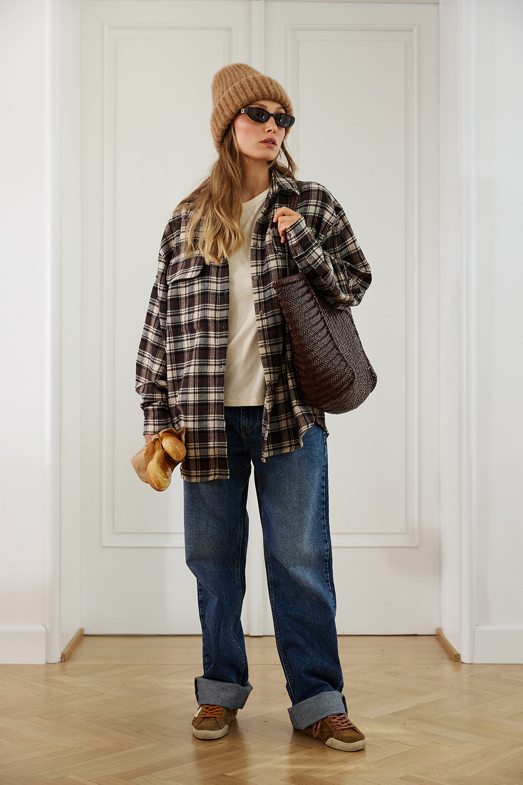 Hemd Misha Brown Plaid - 9