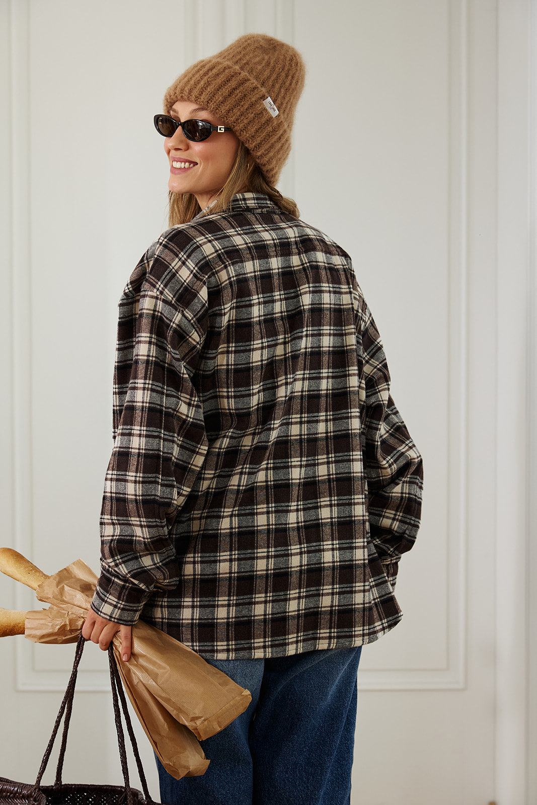 Hemd Misha Brown Plaid - 4
