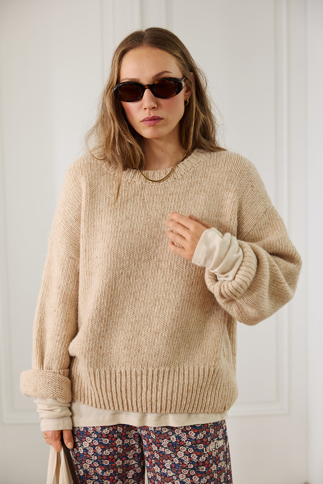 Pullover Cloud Ecru - 1