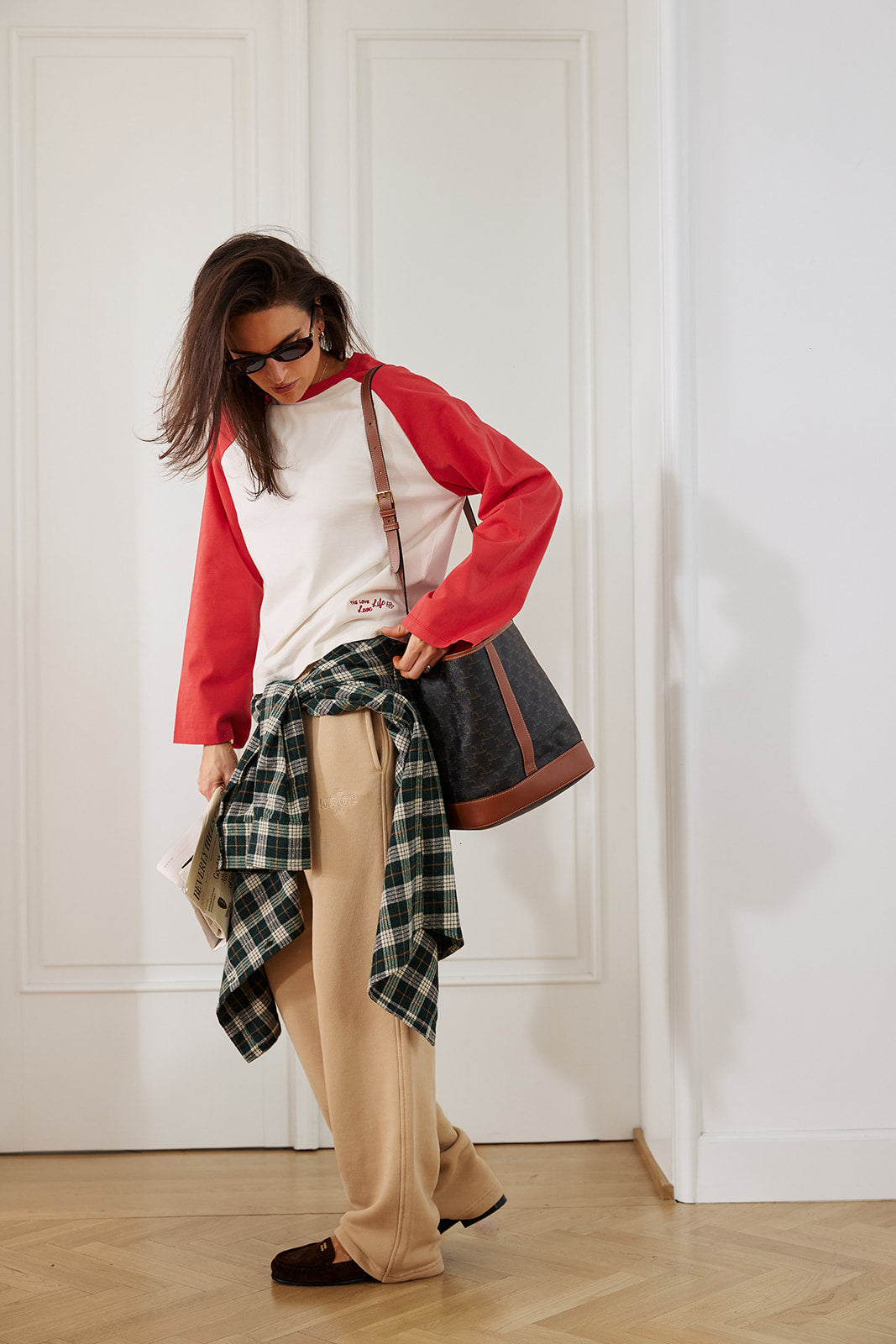 Langarmshirt Cora Rot & Ecru - 12