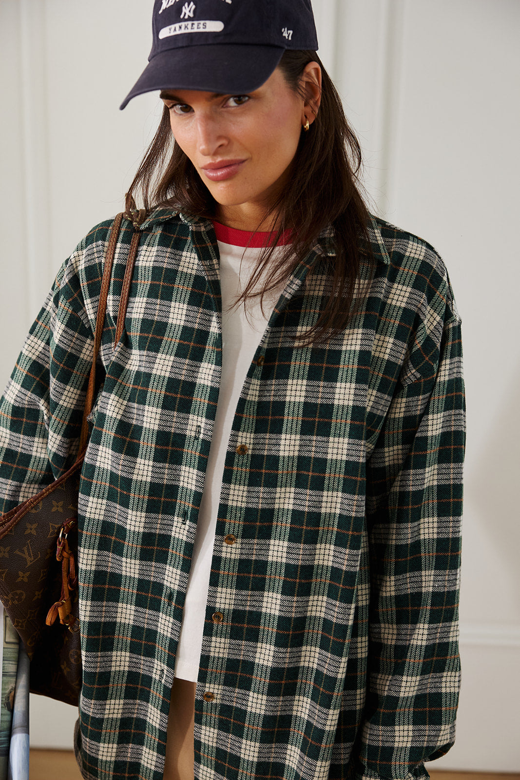 Koszula Chartes Green Plaid - 1