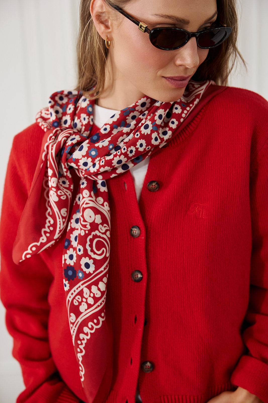 Cardigan Love Red