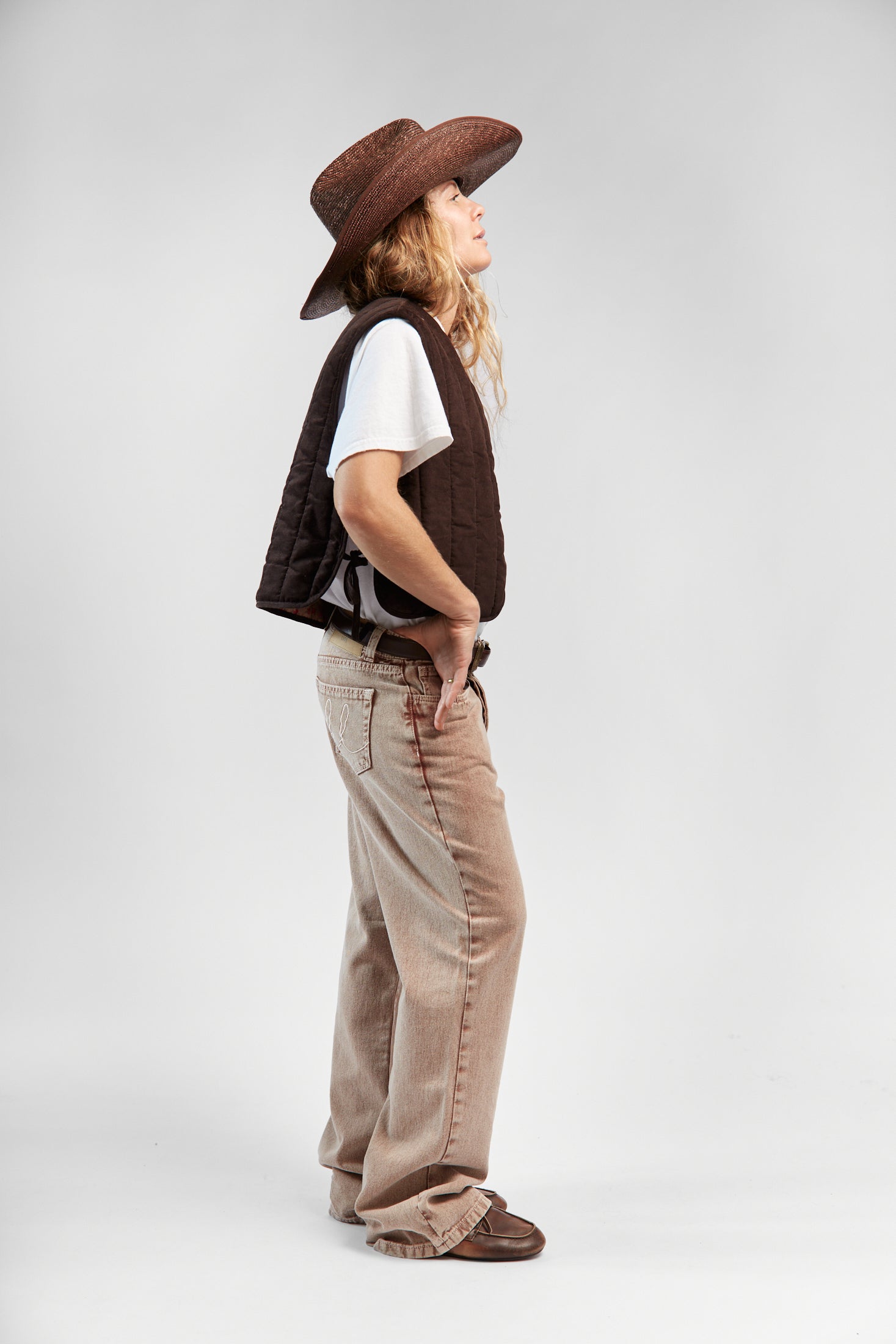 Desi Brown Vest - 13