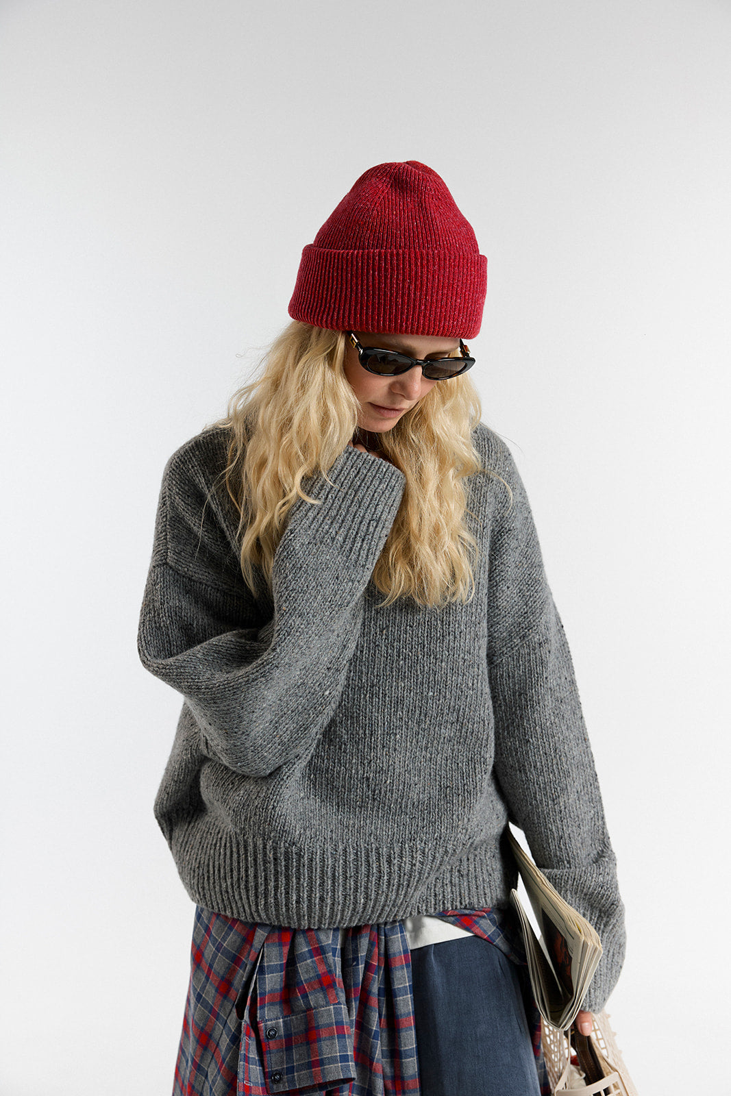 Cloud Gray Sweater - 11