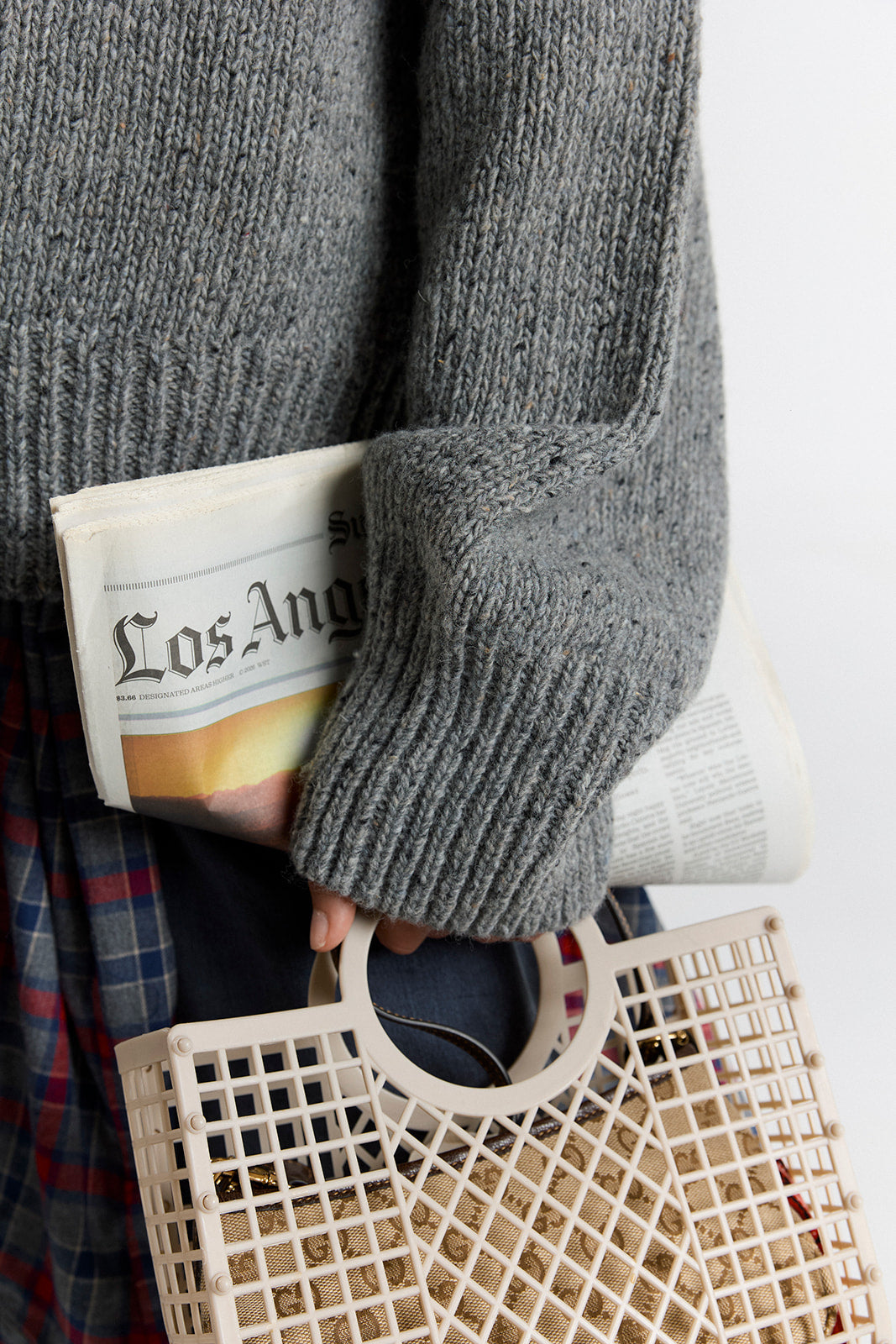 Cloud Gray Sweater - 5