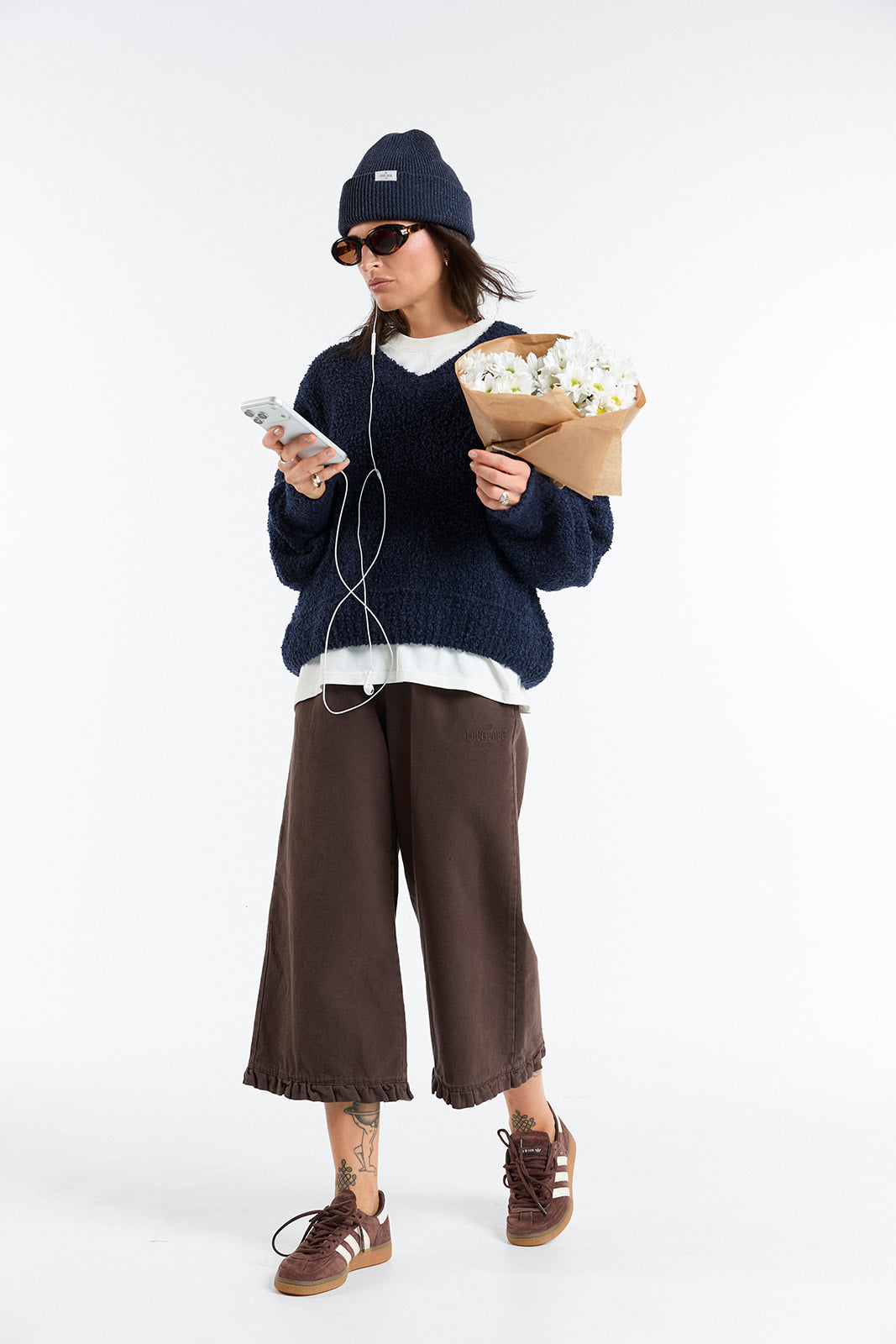 Hose Capri Street Brown - 5