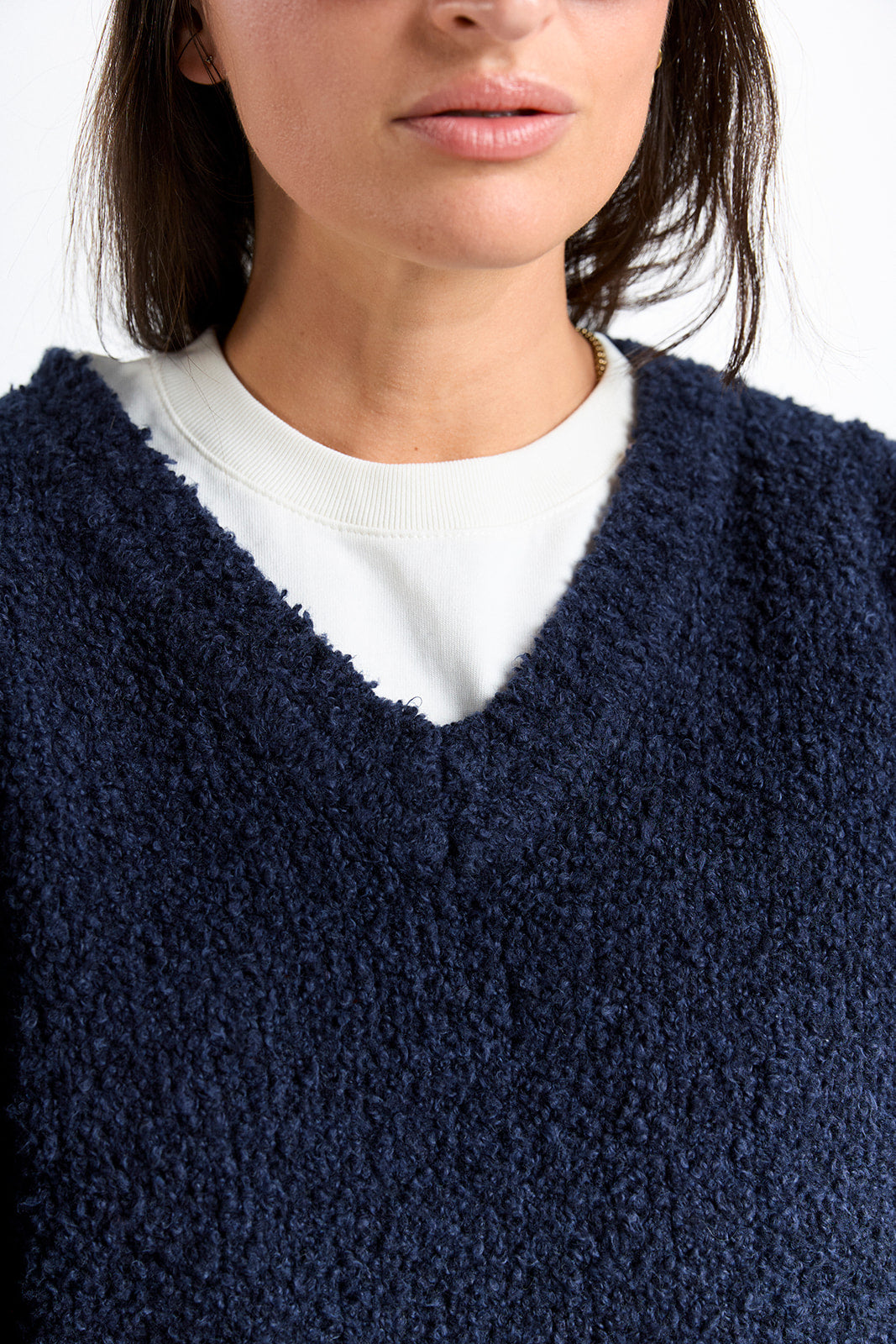 Sweter Wales Navy