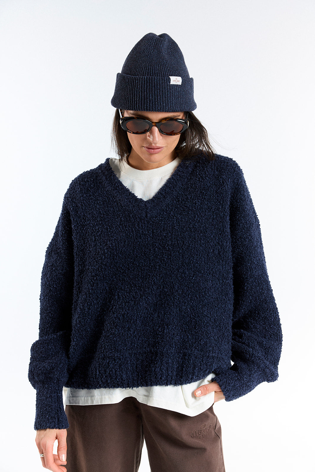 Sweter Wales Navy