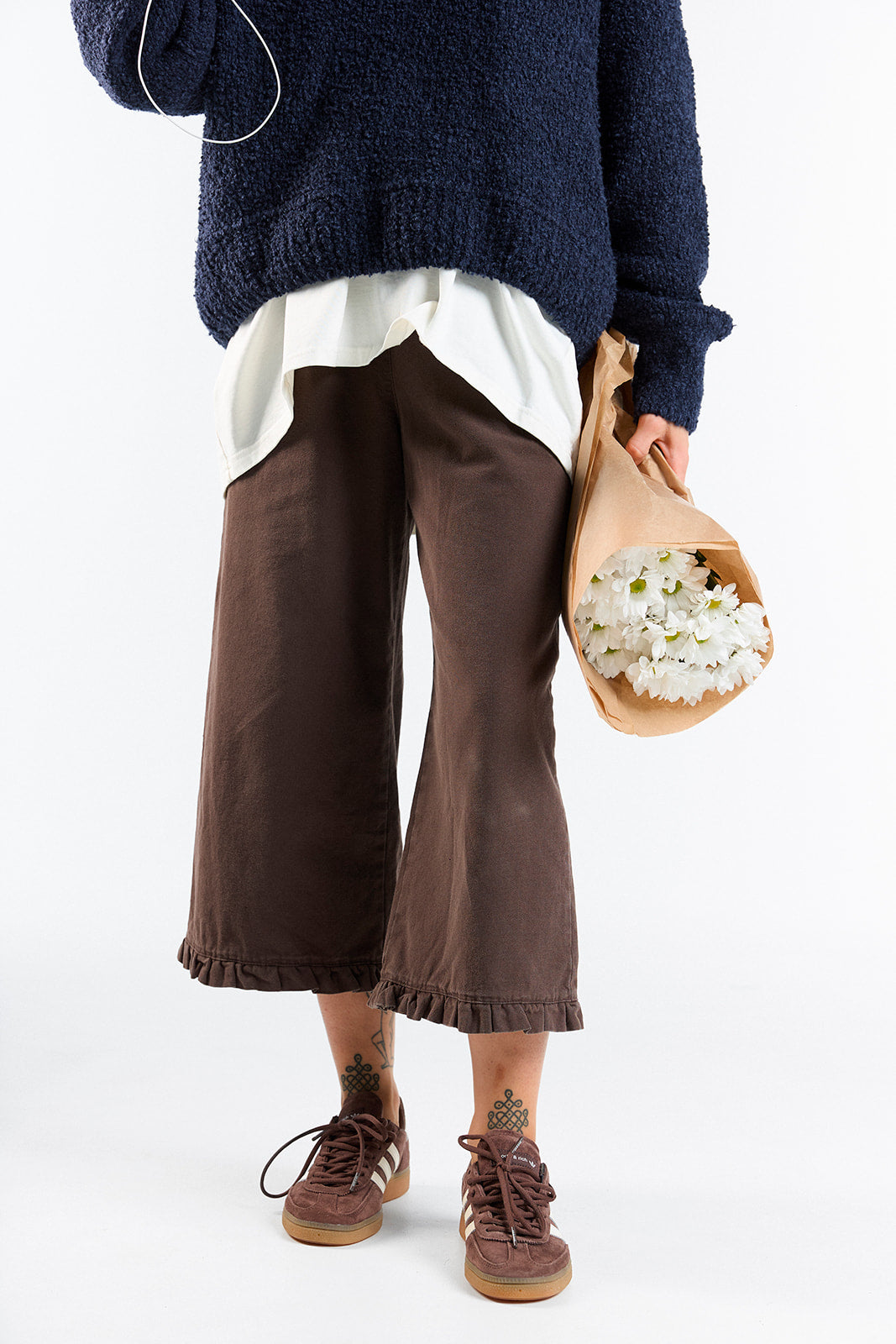 Hose Capri Street Brown - 9