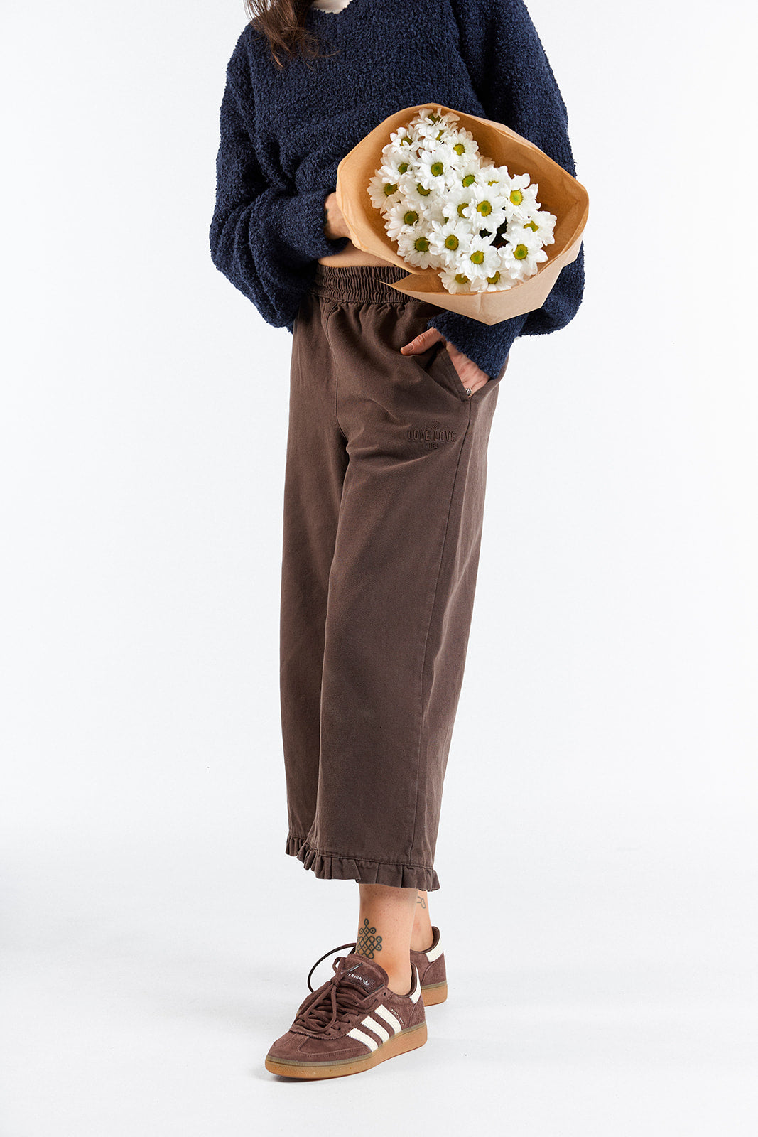Hose Capri Street Brown - 10