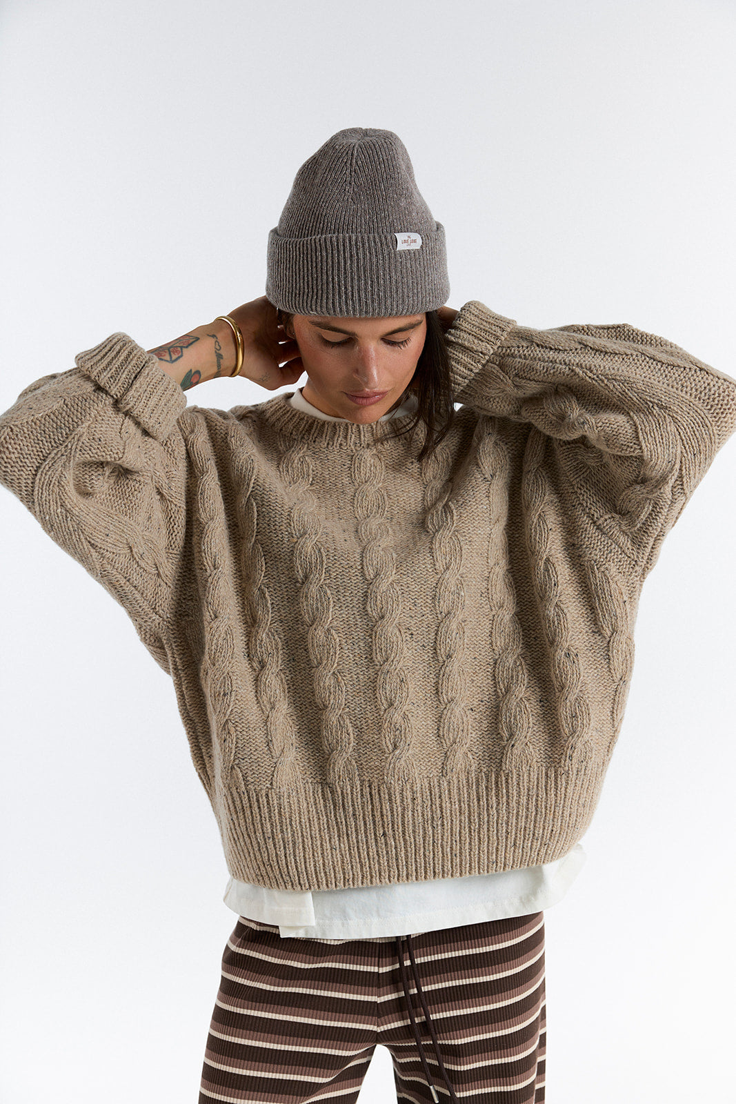 Sweter Stanford Salt & Pepper - 10